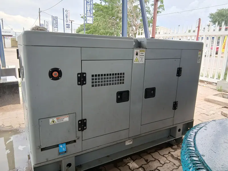 Standby generator delivery